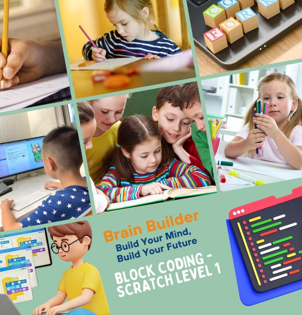 Brain Builder — Block Coding: Scratch, Level 1